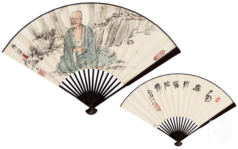 吕凤子 1886-1959 佛说